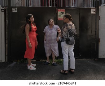 Queens, NY USA August 12, 2022. Senator Jessica Ramos Held A Press Conference In East Elmhurst For Storm Preparedness As Hurricane Season Approaches. 