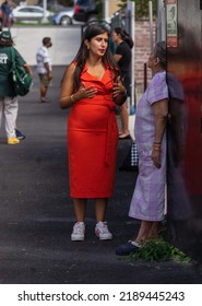 Queens, NY USA August 12, 2022. Senator Jessica Ramos Held A Press Conference In East Elmhurst For Storm Preparedness As Hurricane Season Approaches. 