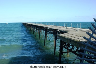 The Queens Pier, Ramsey Isle Of Man Awaits Renovation