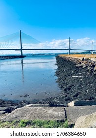 Queensferry Crossing Bridge In Scotland