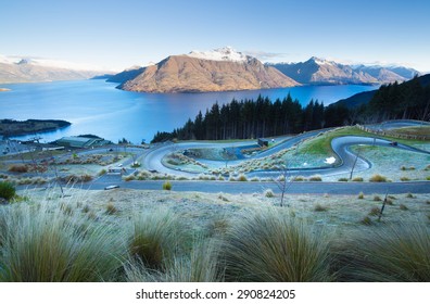 Queenstown Luge From Bob's Peak
