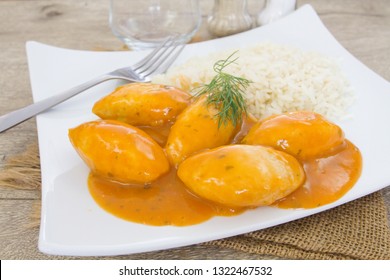 Quenelle Of Pike And Rice