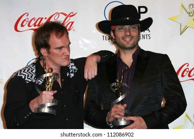 Quentin Tarantino And Robert Rodriguez At The ShoWest 2007 Awards Ceremony. Paris Hotel, Las Vegas, NV. 03-15-07