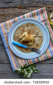 Quesadilla. Ham Apple And Cheese Quesadilla