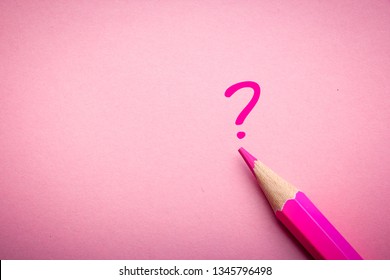 Question mark concept with blank copy space.