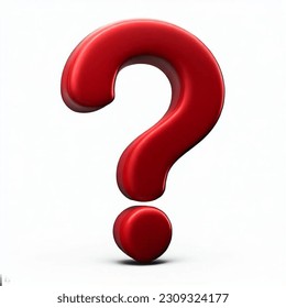 question mark icon red large