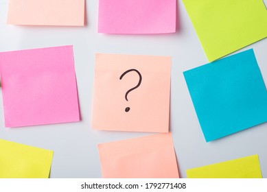 Question Mark On Sticky Note On Stock Photo 1792771408 | Shutterstock