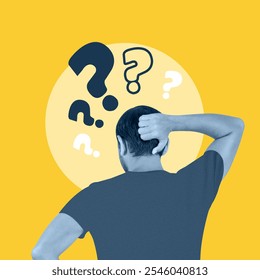 question mark, people, solve, problem, solution, dispute, conflict, deadlock, ask questions, think, worry, worrying, confused, question mark, ask, question and answer, contemplation, portrait