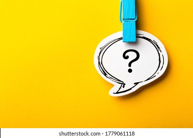 Question Mark Speech Bubble Shadow Your Stock Photo 1779061118 ...