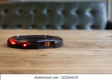 Queue Paging Wireless Calling System With Red Light Alarm For Restaurant, Coffee Shop, Cafe