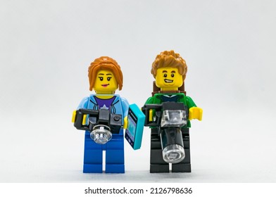 LEGO City Holiday Maker Photographer Camera Man Minifigure & Camera City