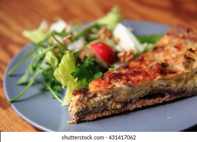 Quiche (food From France) As Very Nice Food Background