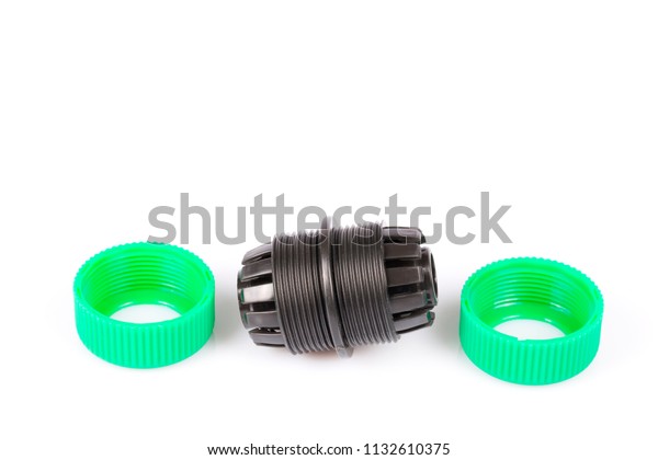 Quick Connection Connect Two Hoses Water Stock Photo Edit Now 1132610375