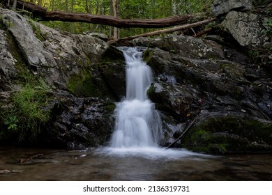 Quick Drop Before The Upper Doyles River Falls in Shenandoah National Park