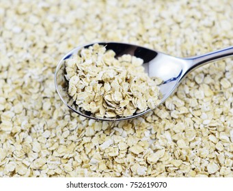 Quick Oats With A Shiny Spoon