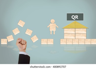 quick response code-business concept