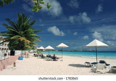 A Quiet Beach In Barbados