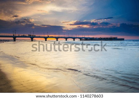 Similar – Image, Stock Photo Long time exposure of one hand on keyboard