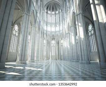 Quiet Church Interior