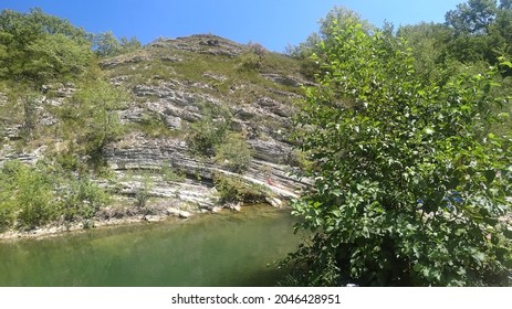 Quiet Lagoon By Mandala In Forest