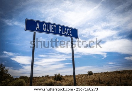 Similar – Image, Stock Photo quiet place