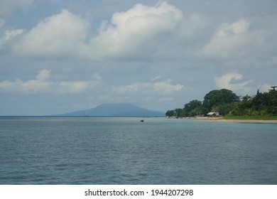 Quiet Sea View Around Krakatau Island