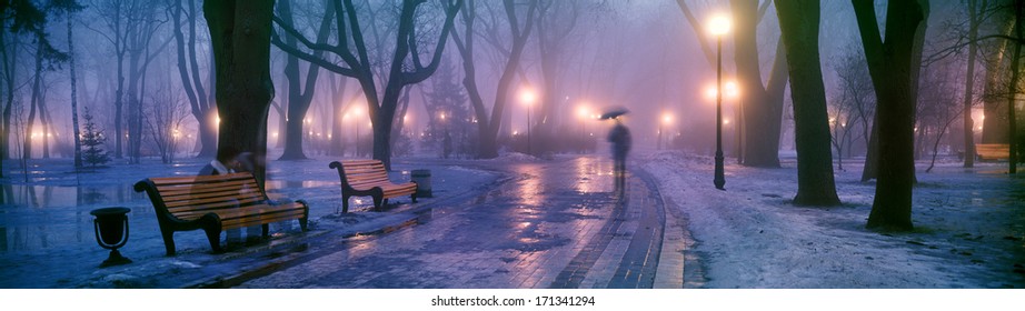  Quiet, shady, old lindens, maples and chestnut trees, the park is a unique monument of landscape art of the past. The main entrance to the park -  Supreme Council of Ukraine and the Mariinsky Palace. - Powered by Shutterstock