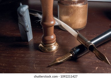 Quill and wax seal