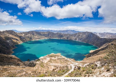 Quilotoa Crater Lake Ecuador Stock Photo 339970046 | Shutterstock