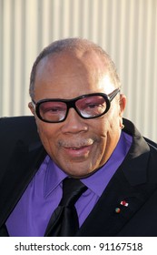 Quincy Jones At The Alfred Mann Foundation's Annual Black-Tie Gala, Hangar 8, Santa Monica, CA 10-16-11