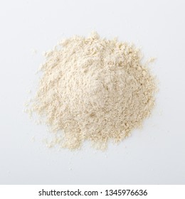 Quinoa Flour On White Background