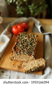 Quinoa Vegetarian Pate With Green Pumpkin Seeds