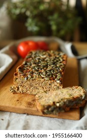 Quinoa Vegetarian Pate With Green Pumpkin Seeds