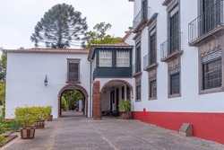 Quinta Das Cruzes Mansion In Funchal, Madeira, Portugal.