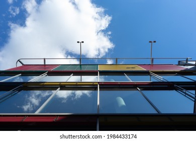 Quirky Office Building And Blue Sky