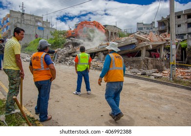 Quito Ecuador April17 2016 House Destroyed Stock Photo 406992388 ...