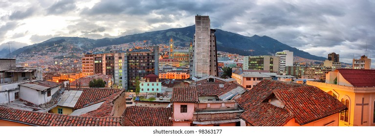 Quito Evening View, Ecuador.