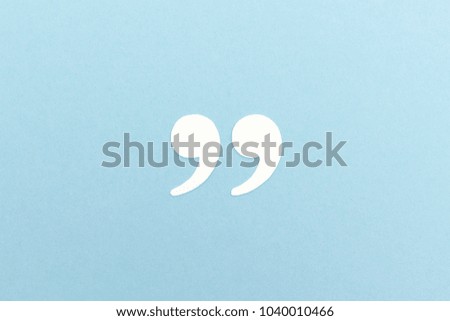 Quotation Marks background
