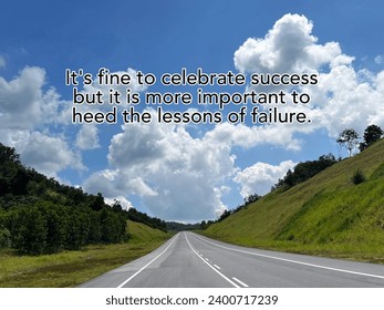 Quotes about learning and failure.