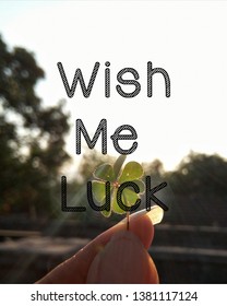 Wish Me Luck Images Stock Photos Vectors Shutterstock