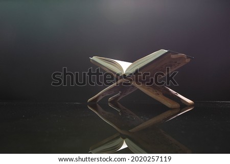 The Quran is a book that is a source of knowledge. The practice and study of Islam is open to reading in the mosque.