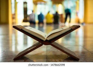 Quran, a muslim holy text book, central religious text of Islam, which Muslims believe to be a revelation from God - Shutterstock ID 1478662598