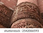 Qutab Minar, situated in New Delhi, India, It is a UNESCO World Heritage Site in the Mehrauli area of South Delhi. Example of Islamic architecture is a part of Qutab Complex of ancient monuments.