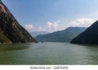 Qutang Gorge On The Yangtze River, China