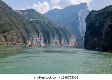 Qutang Gorge On The Yangtze River, China