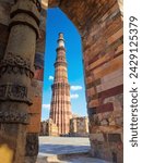  Qutub Minar or Qutab is a 73 metre minaret tower in Delhi, India