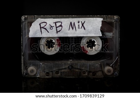 R and B Mixtape
Rhythm and Blues Mixtape with a black background. Stock fotó © 
