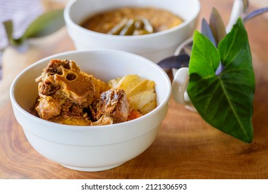 Rabada, Oxtail Traditional Dish Of Brazilian Cuisine. Made With Oxtail Meat.