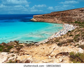 Rabbit Beach Lampedusa Sicily Paradise Beach Spiaggia Dei Conigli