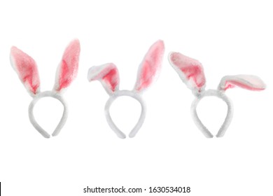Rabbit ears for Easter on a white background,with clipping path - Powered by Shutterstock